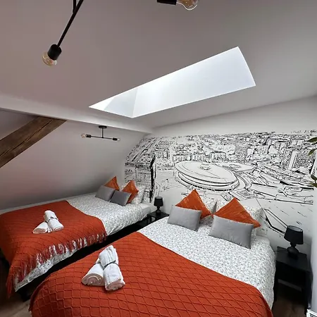 Kobiela Luxury Loft City Center Katovice Exteriér fotografie